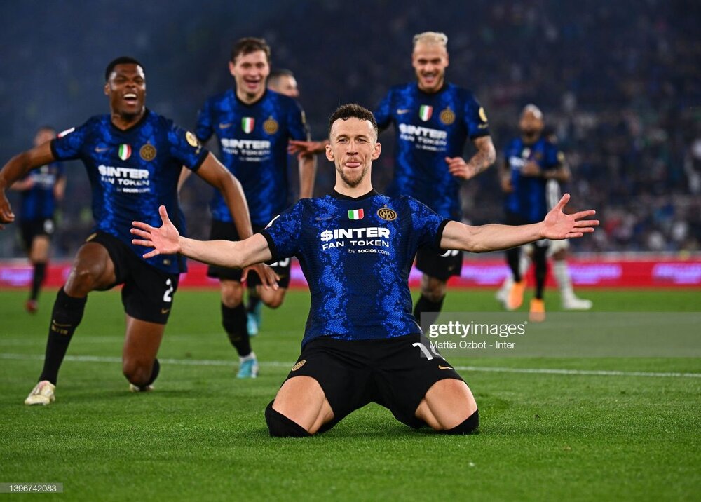 اینتر فاتح کوپا ایتالیا شد/عکس