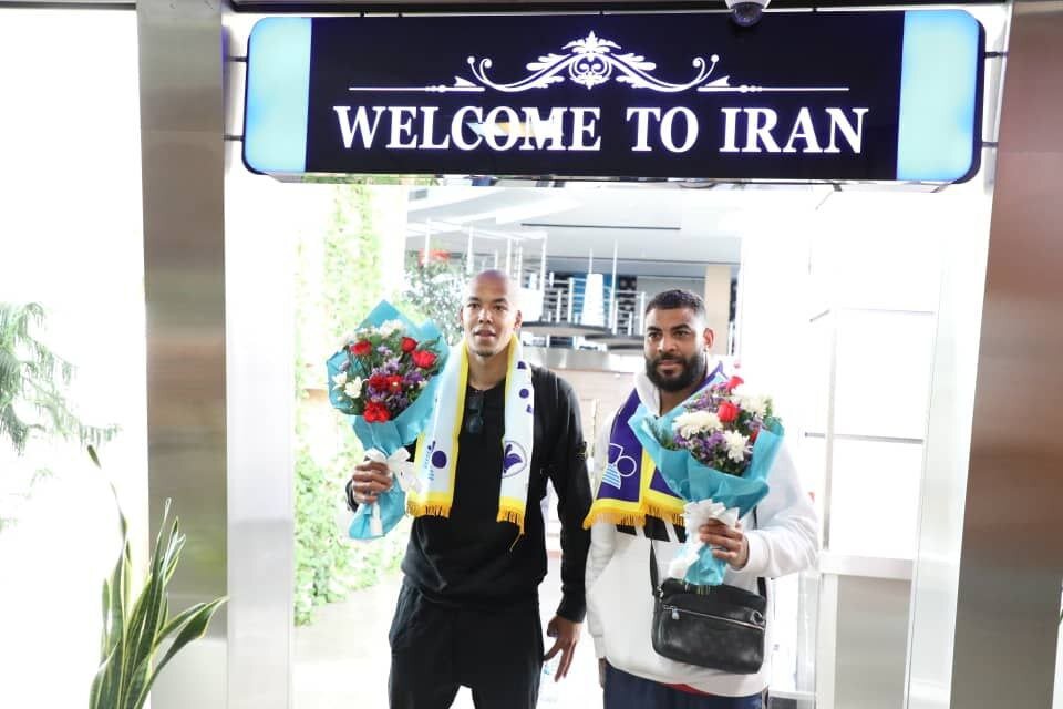 دو ستاره والیبال دنیا به تهران رسیدند/عکس