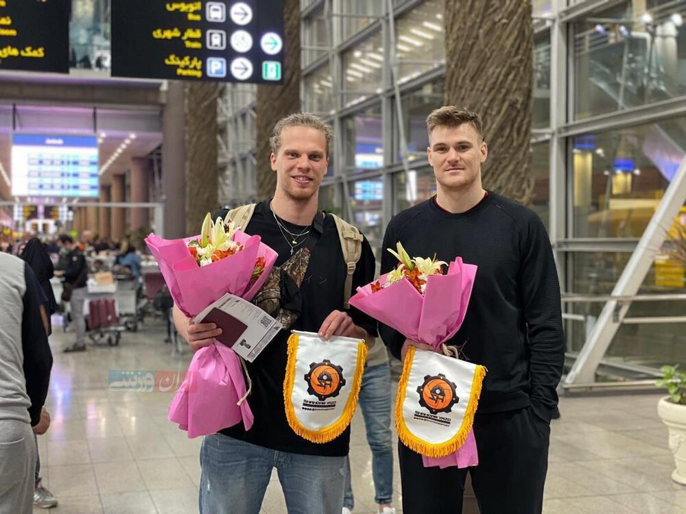 حضور دو ستاره دیگر والیبال جهان در ایران/عکس