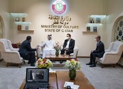 ابراز شگفتی مهمان قطری، پس از حضور در نمایشگاه کتاب تهران