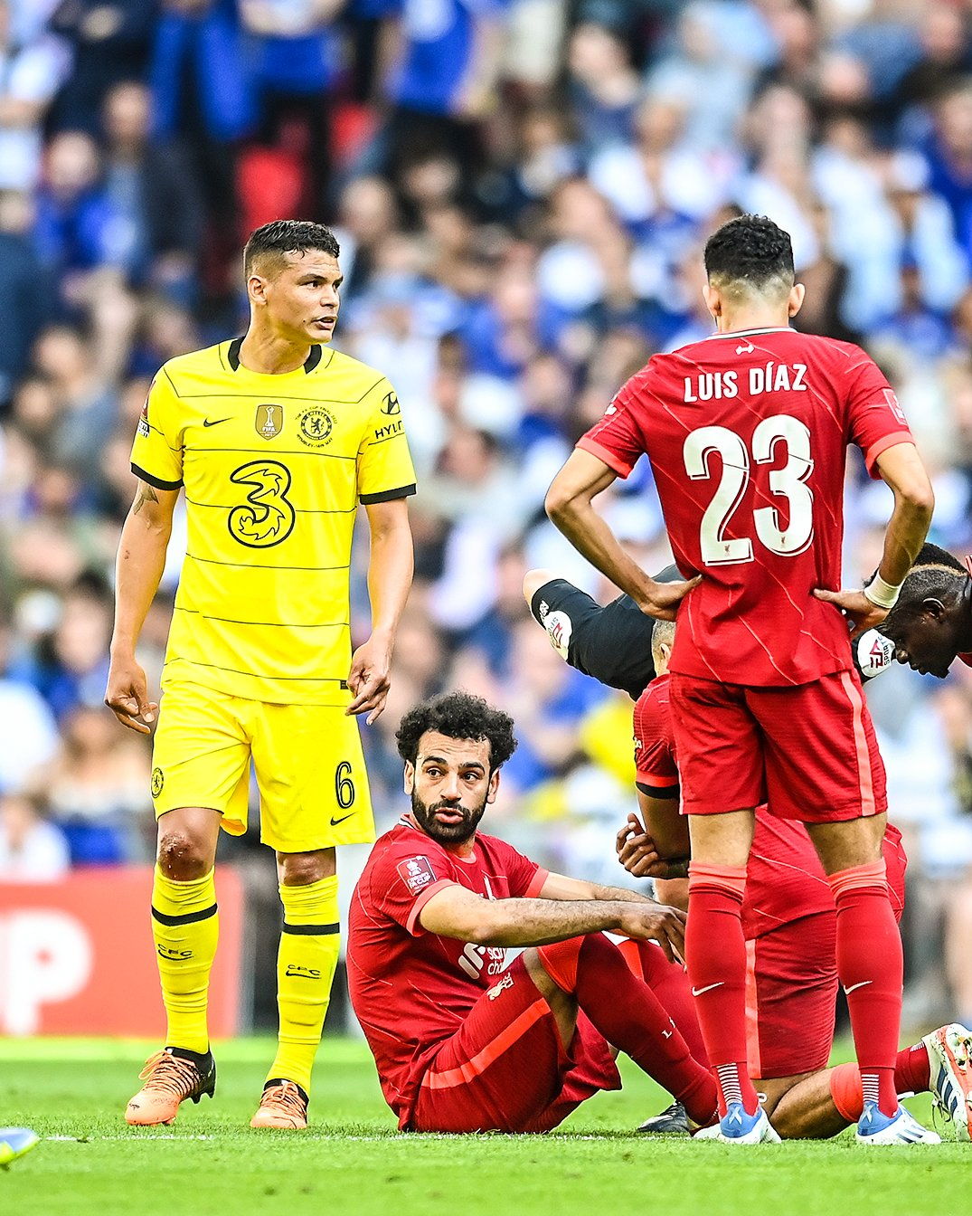 شوک به لیورپولیها؛ صلاح مصدوم شد/عکس