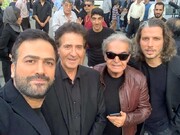 بازگشت ابوالفضل پورعرب در کنار یک فوتبالیست به پرده سینما