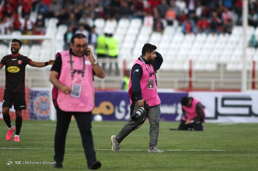 عکاسی با اعمال شاقه در بازی تراکتور - پرسپولیس / عکس
