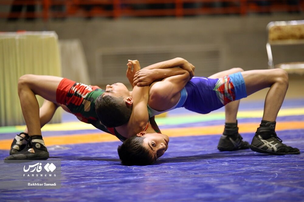 فن زیبای "کلندون" در کشتی نونهالان ایران/عکس