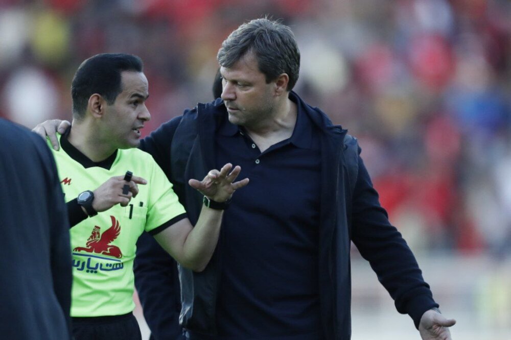 تصاویر باورنکردنی از اتفاقات بازی تراکتور و پرسپولیس