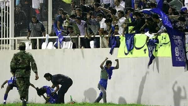 وقتی سنگهای تبریز پیشانی مجیدی را زخمی کرد!/عکس