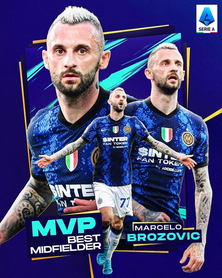 بهترینهای فصل ۲۲-۲۰۲۱ سری آ ایتالیا/عکس