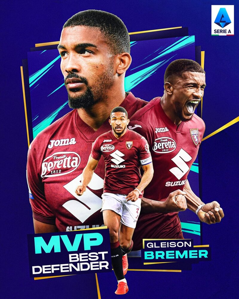 بهترینهای فصل ۲۲-۲۰۲۱ سری آ ایتالیا/عکس