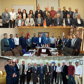 حضور هیات اعزامی بخش خصوصی صنعت ساختمان کردستان در اقلیم کردستان عراق