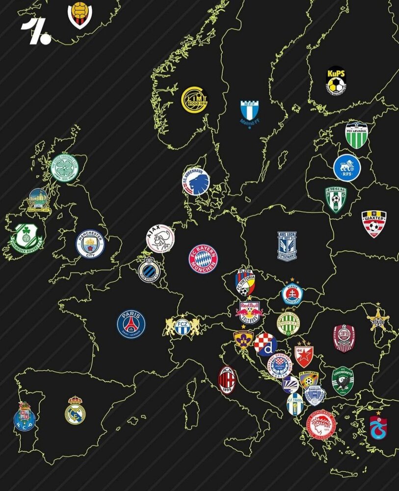 راهنمای کارت قهرمانی لیگ اروپا / عکس