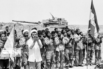 اولین لحظات آزادسازی خرمشهر