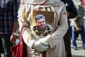 تصاویر | مراسم تشییع پیکر شهید حسن صیادخدایی