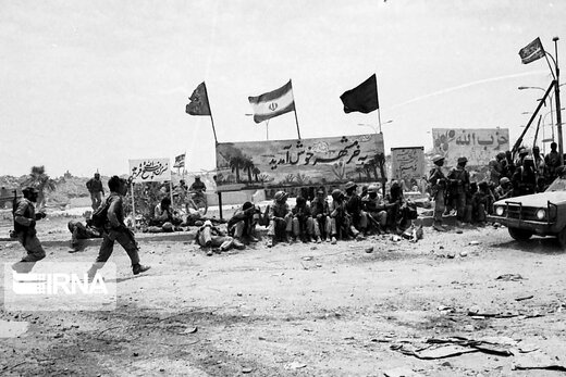 اولین لحظات آزادسازی خرمشهر