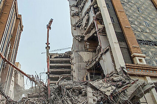 ببینید | اولین تصاویر از نمای داخل ساختمان متروپل پس از فاجعه