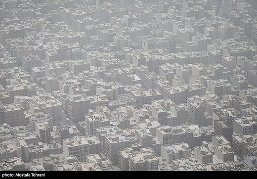 شاخص آلودگی هوای تهران باز هم بالا رفت