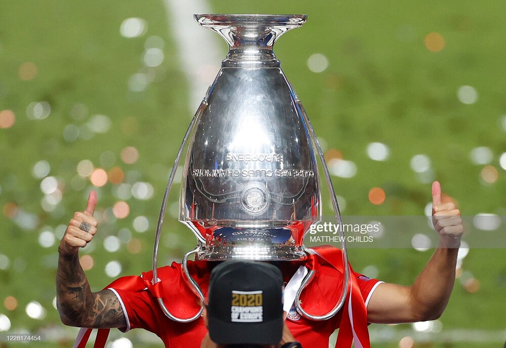 بامزهترین خوشحالی بعد از قهرمانی لیگقهرمانان اروپا/عکس