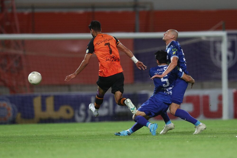 برخورد آبی در رفسنجان/عکس