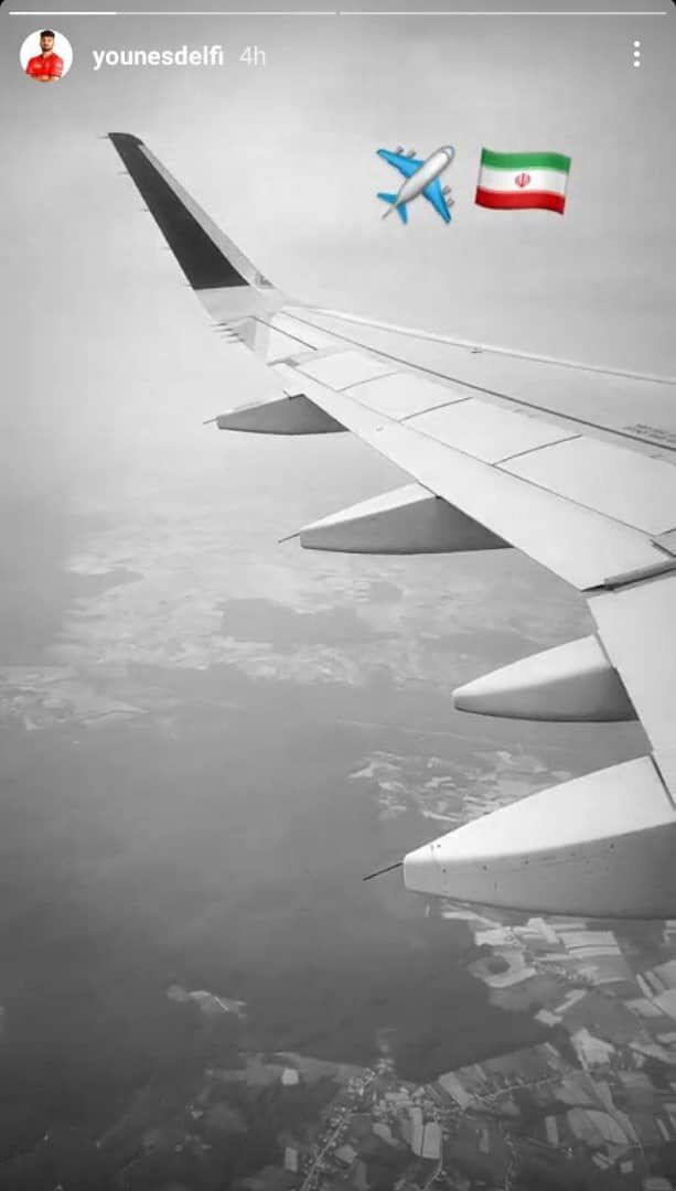 پرواز لژیونر جوان برای مذاکره با مدیران پرسپولیس/عکس