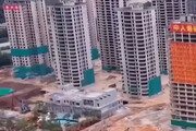ببینید | تخریب ده‌ها برج عظیم در چین در ۴۵ ثانیه