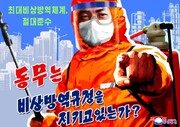 تصاویر | پوسترهای مقابله با کرونا در کره شمالی