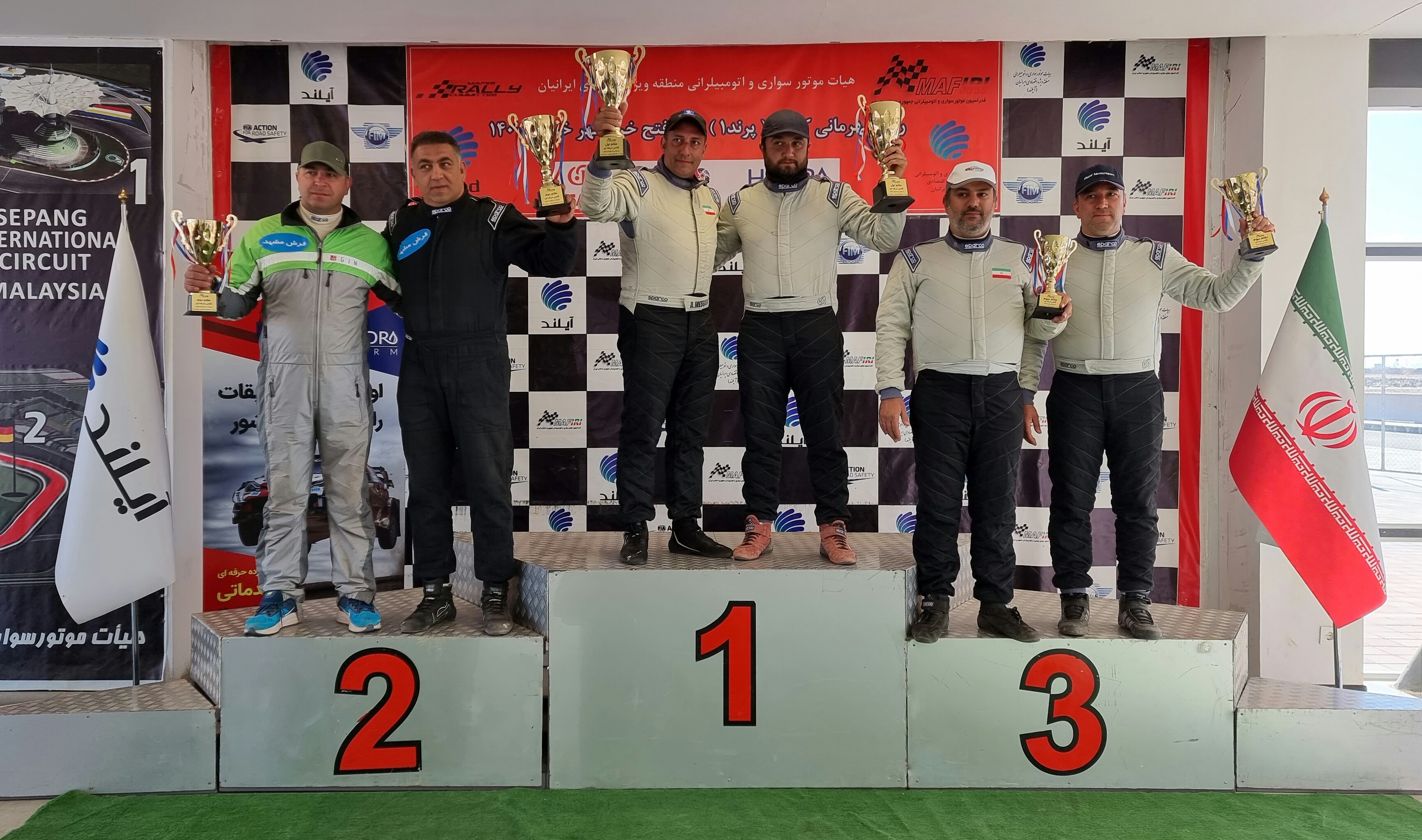 مسابقات رالی قهرمانی کشور در پیست بین المللی آیلند