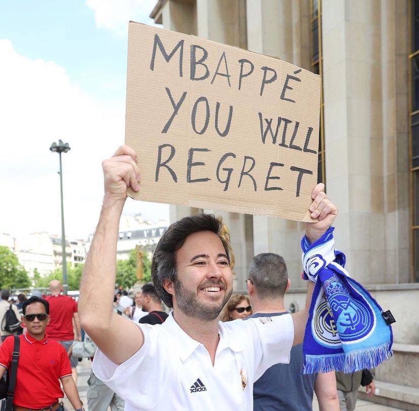 امباپه تو پشیمان خواهی شد!/عکس