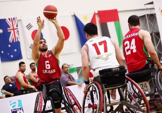 Iran ranks 2nd in Asia Oceania Zone Wheelchair Basketball Championships