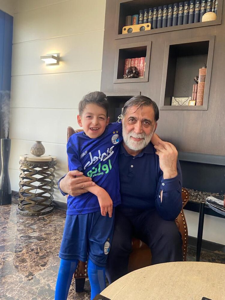 هوادار خردسال، مهمان ویژه تمرین استقلال/عکس