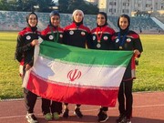 Iranian women bag 7 medals at Azerbaijan track and field contests