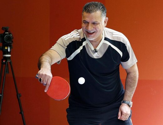 پست علی دایی برای دریاچه ارومیه / عکس