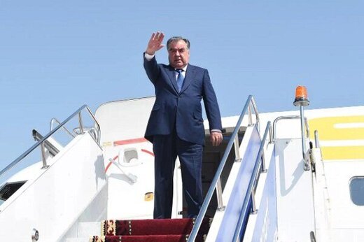 Tajikistan president arrives in Tehran