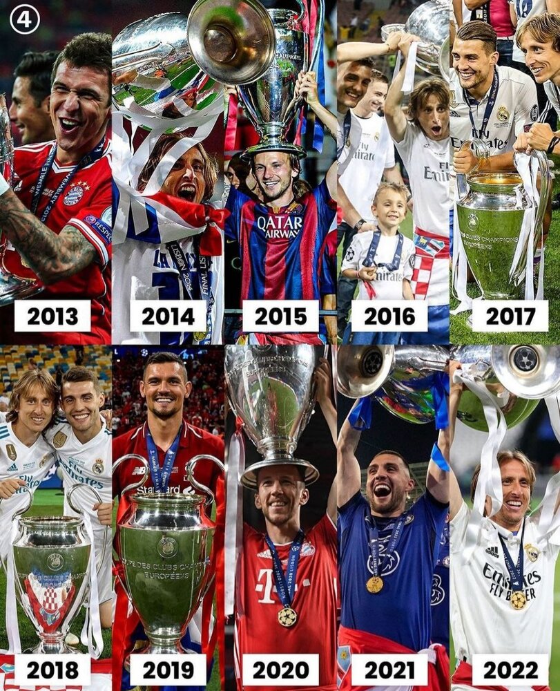 ستاره دنبالهدار کرواتها در لیگ قهرمانان اروپا/عکس