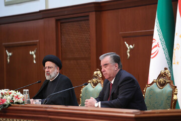 رئيسي يشيد بتطوير التعاون التجاري بين ايران وطاجيكستان