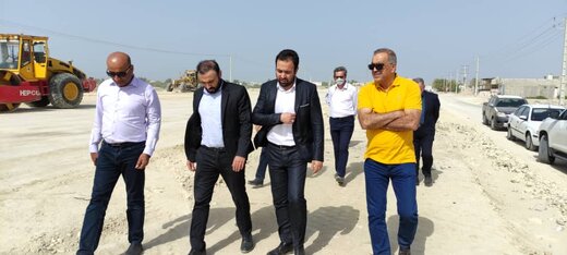 پیشرفت ۶۶ درصدی پروژه ساخت بلوار مرکزی طولا در قشم