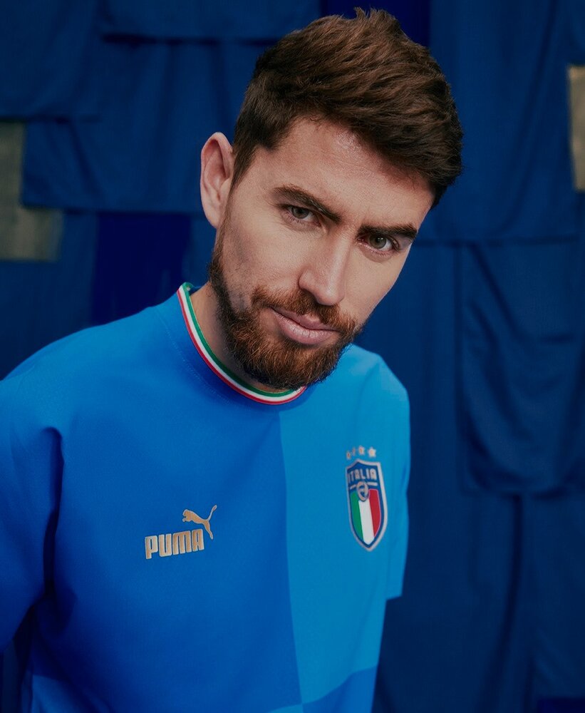 رونمایی از پیراهن اول جدید تیم ملی ایتالیا/عکس