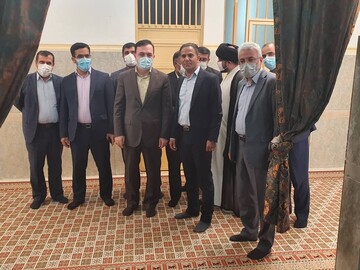 دیدار مدیرعامی سازمان آزاد قشم از بازداشتگاه جزیره
