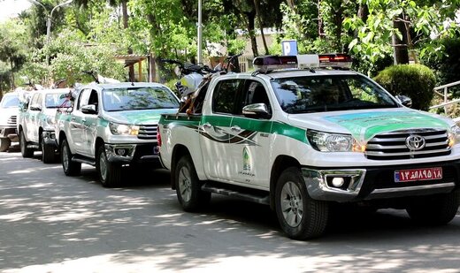 تجهیز یگان حفاظت منابع طبیعی و آبخیزداری استان سمنان به وسایل جدید اطفاء حریق