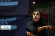 لاعبة التنس الايرانية "شيما صفايي" تتألق في بطولة اسيا للشباب