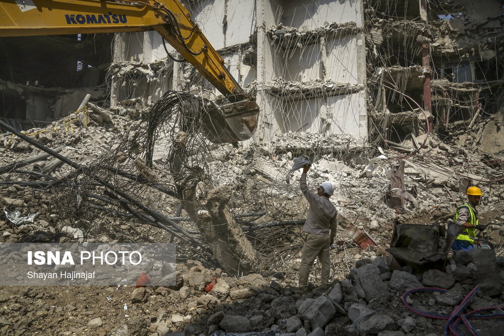 متروپل آبادان؛ یازدهمین روز پس از حادثه