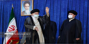 ببینید | سخنان سید علی خمینی درباره رهبر انقلاب در خانه امام‌خمینی در نجف‌