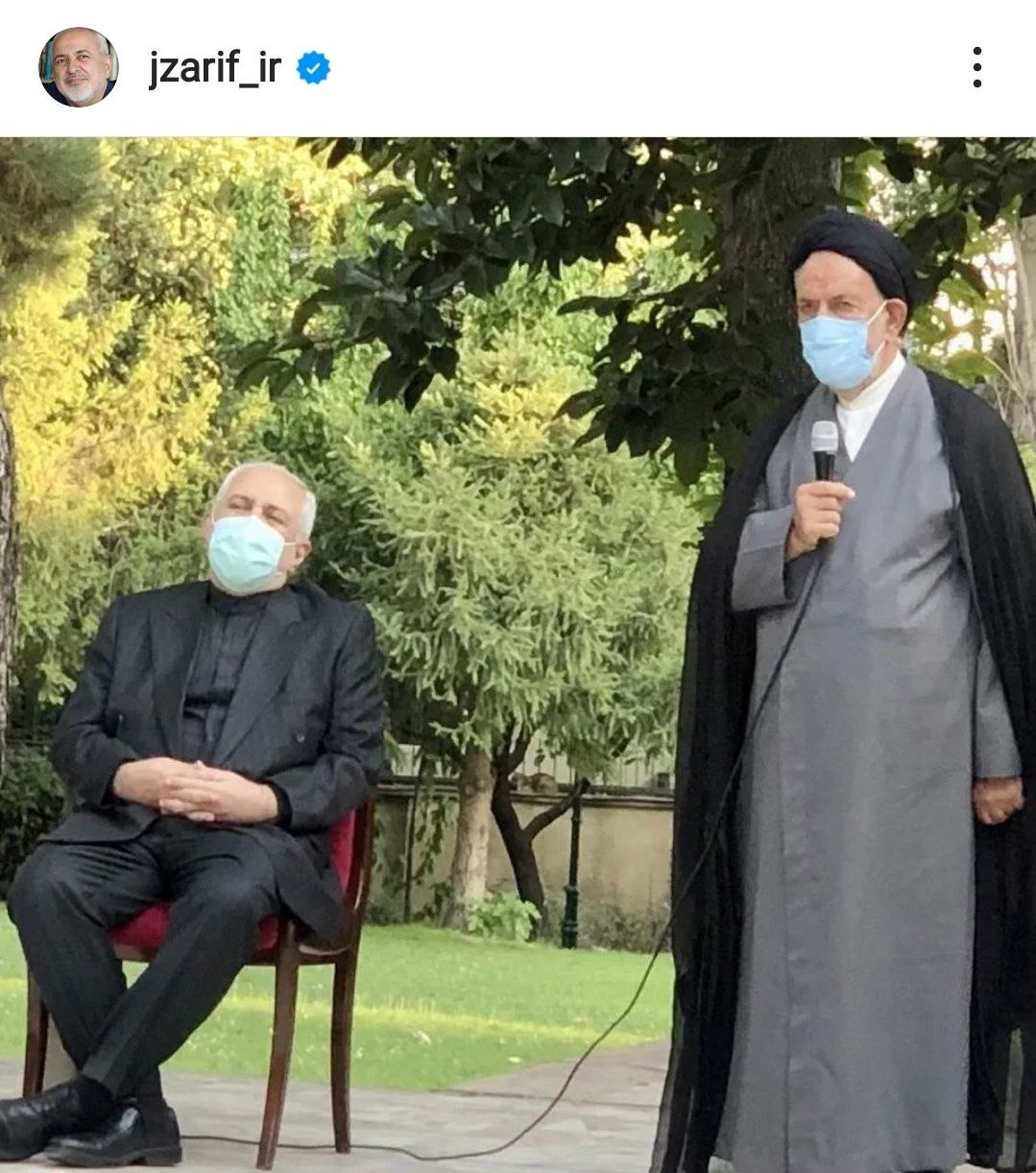 پیام تسلیت ظریف در پی درگذشت دعایی