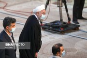 تصاویر | حضور دکتر حسن روحانی در مراسم سالروز ارتحال حضرت امام خمینی(ره)