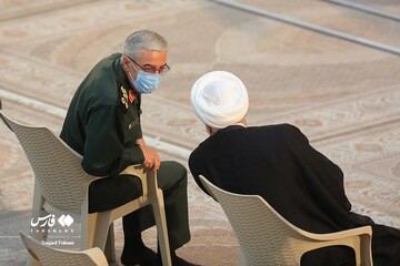 حضور دکتر حسن روحانی در مراسم سالروز ارتحال حضرت امام خمینی(ره)