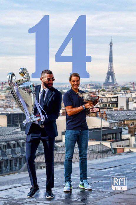 رستگاری رافائل نادال و رئال مادرید در پاریس با رمز ۱۴ / عکس