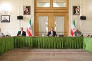 Iran to not give up rights in talks, Palestine support