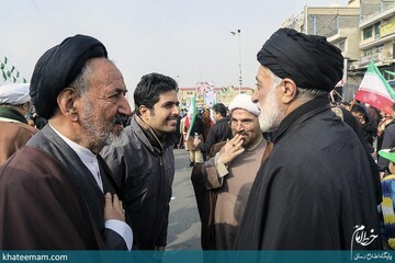 سید هادی خامنه‌ای : دعایی بر عهد دیرین خود با امام و مردم ماند