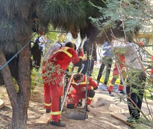حریق مرگبار یک چاه در شرق تهران