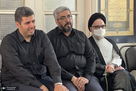حضور سید محمد خاتمی در منزل مرحوم سید محمود دعایی (ره)