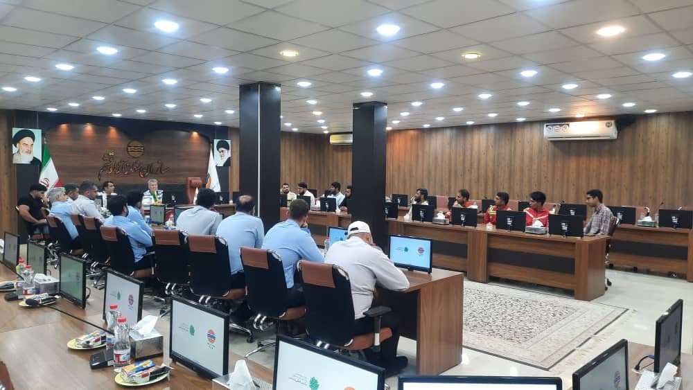 برگزاری جلسه هماندیشی آتشنشانان جزیره قشم