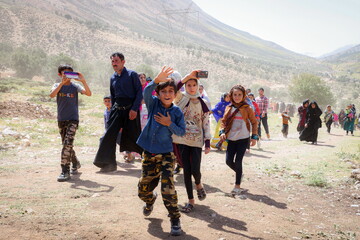 دیدار چهره به چهره رئیس جمهور در روستای لبد